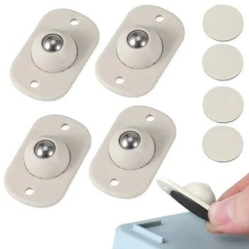 Self-Adhesive Ball Casters for Furniture (4 pcs)