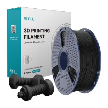 Sunlu High-Speed ABS 3D Printer Filament 1.75mm 1kg, Black