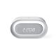 LED Alarm Clock with Night Light Forever Light PURE FNL-07 AKSEL, White