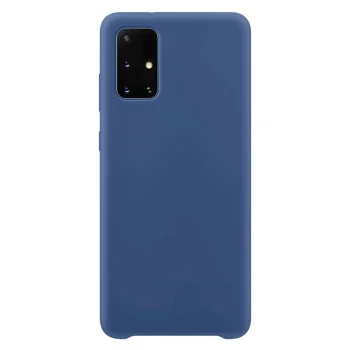 Silicone Case for Samsung Galaxy A72 4G, Dark Blue