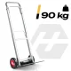 Humberg Hm-518 Folding Hand Truck Transport Cart, 90 kg