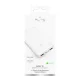 Puro Elektrik White 10000mAh Power Bank 12W 2xUSB-A + USB-C, White