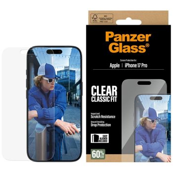 PanzerGlass Classic Fit EasyAligner Tempered Glass  iPhone 17 Pro