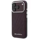 Karl Lagerfeld MagSafe Case for iPhone 17 Pro Max / 18 Pro Max, Burgundy