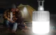 Superfire T26-S Solar Camping Lamp, 500 lm, 18W, 3 Modes