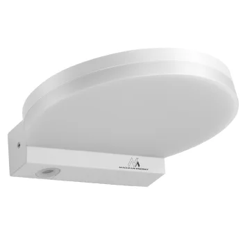 Maclean MCE346 W LED Facade Lamp, 15W, 1300lm, IP65, White