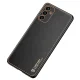 Dux Ducis Yolo Case for Samsung Galaxy A13 5G, Faux Leather, Black