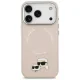 Karl Lagerfeld iPhone 17 Pro Max Case MagSafe Karl & Choupette Pins, Beige