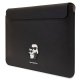 Karl Lagerfeld Saffiano Karl&Choupette case for a 14" laptop - black