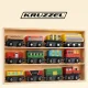 Kruzzel Wooden Magnetic Train Set, 12 Pieces