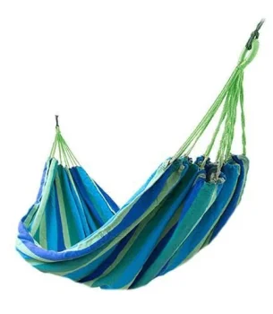 Gardlov Double Garden Hammock without Spreader Bar, 240x150 cm, 150 kg, Multicolor