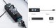 Orico PW3UR-U3 3-Port USB 3.0 Hub with RJ45 Ethernet Port, Black