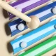 Educational pusher, walker, wooden 6-in-1