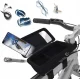 Carruzzo Bike Frame Bag with Touchscreen Panel