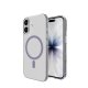 Puro iPhone 17 Case Lite Mag, Transparent with Pink Ring