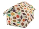 Pet house bed for dogs and cats M grey with black interior