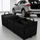 Car Trunk Organizer with Cooler Bag, Black