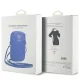 Guess Zip Quilted 4G Phone Bag, Blue