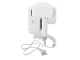 Wall-Mounted Hair Dryer for Hotels and Pools 1200W, White