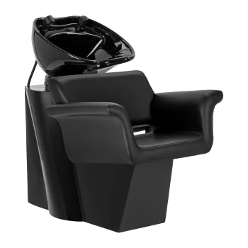 Hairdressing Wash Unit Gabbiano Lucca, Black