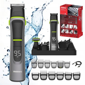 14-in-1 Men's Beard and Body Trimmer Webber GK1400