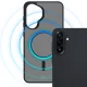 3mk Smoke MagCase for Samsung Galaxy A57 - Gray-Translucent