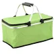 Collapsible Thermal Picnic Basket, Green