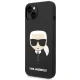 Karl Lagerfeld Silicone Karl\'s Head Case for iPhone 14 Plus, Black