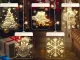 3D LED Window Stained Glass, Christmas Decoration, Warm Light