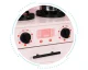 Ecotoys PLK563P Wooden Play Kitchen for Kids with Accessories