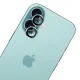 3mk Lens Protection Pro Tempered Glass for iPhone 17, Green