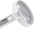 Magnifying Lamp with 20 LED Light and Stand for Reading & Close Work, White