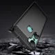 Case for Infinix Hot 12 Pro Carbon Case, Flexible TPU Cover, Black