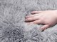 Soft Plush Bed for Dogs and Cats, 80 cm, Light Grey