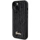 Guess iPhone 13 / 14 / 15 Case Sequin Script Metal, Black
