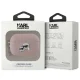 Karl Lagerfeld AirPods Pro 2 Case Monogram Karl & Choupette Head, Pink