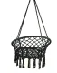 Luaro Stork Nest Hanging Chair, 80cm, Black, up to 150kg