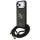 Guess 4G Big Logo Cord Stap Crossbody Phone Case Cover iPhone 17 Pro Max - Black