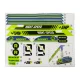 Car Carrier Truck Transporter with Slide Ramp and 6 Metal Cars 26527