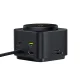 Baseus MagPro Series II 7-in-1 USB-C Hub with MagSafe-compatible Charger 15W + HDMI + USB-A + USB-C + SD/TF - Black