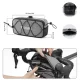 Rockbros TL001 ROAD TO SKY 1.9L Waterproof Handlebar Bike Bag - Gray