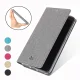 Huawei P Smart Z / Y9 Prime 2019 VILI DMX Cross Texture Leather Wallet Cover Case, Grey