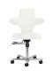 Adjustable Hairdresser, Cosmetologist, Podiatrist and Masseur Chair Azzurro Special 152, White