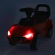 Kids Ride-On Push Car with Sound and Lights, Red