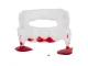 Halloween Fake Teeth and Blood Set, Vampire Fangs, 14 ml