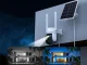 Outdoor 4G SIM Solar IP Camera with Motion Detector and 10x Zoom, White