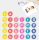 Bakalu Wooden Educational Letter and Word Learning Board KZ0997