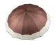 Large Elegant Umbrella XXL, Brown