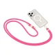 Tech-Protect C7S Adjustable Crossbody Phone Strap - Pink