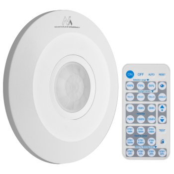 Maclean MCE467 PIR Motion Sensor with Remote Control, 2000W